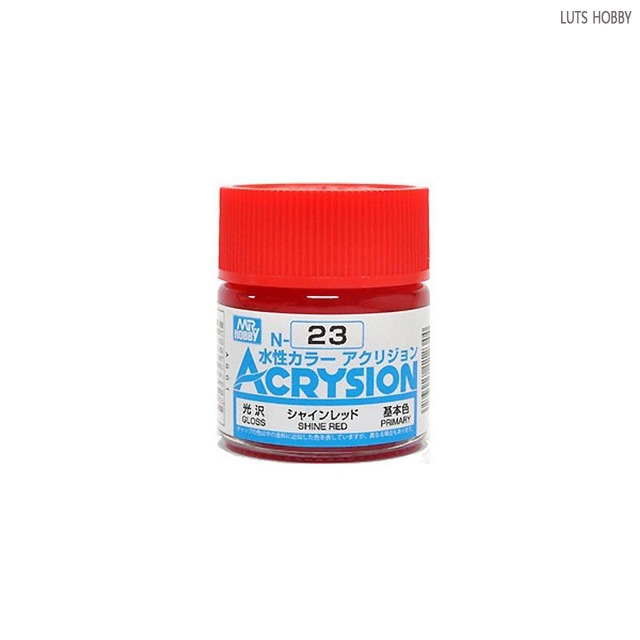 GSI 군제 Acrysion Mr.color N23 Shine Red (광택)