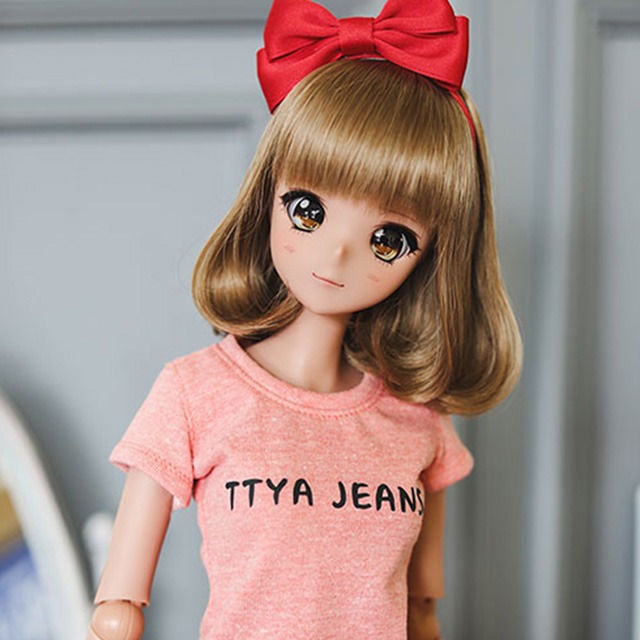 [선주문] [SD13 Girl &amp; Smart Doll] 베이직 티셔츠 - 오렌지