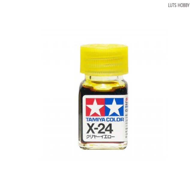 타미야 에나멜 X-24 유광 클리어 옐로우 80024