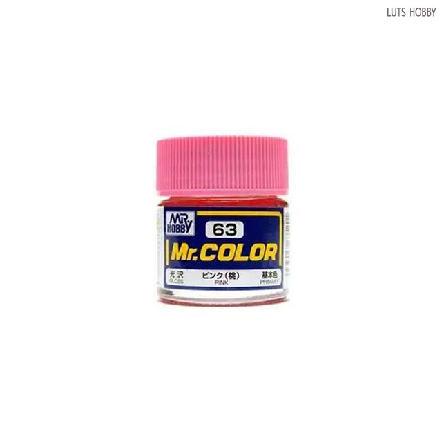 GSI 군제 Mr.color (락카 일반칼라) C63 핑크 (광택)