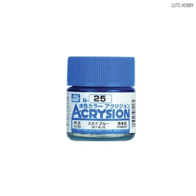 GSI 군제 Acrysion Mr.color N25 Sky Blue (광택)