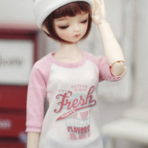 [선주문] [MSD &amp; MDD] 아이스크림 티셔츠 - 핑크