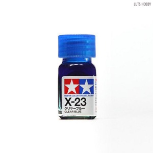 타미야 에나멜 X-23 유광 클리어 블루 80023