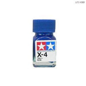 타미야 에나멜 X-4 유광 블루 80004