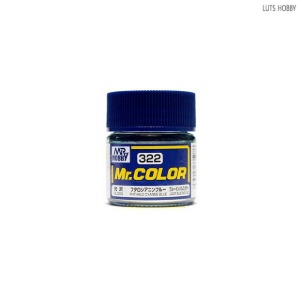 GSI 군제 Mr.color (락카 일반칼라) C322 프랄로 시아닌 블루 (광택)