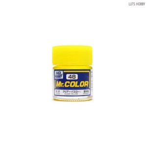GSI 군제 Mr.color (락카 일반칼라) C48 클리어 옐로우 (광택)