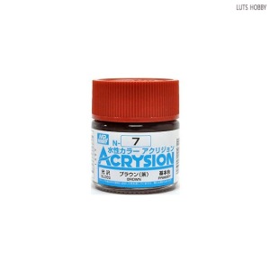 GSI 군제 Acrysion Mr.color N7 Brown (광택)