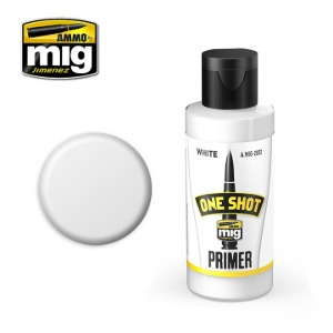 MIG AMMO ONE SHOT PRIMER - WHITE 60ml (CG2022)