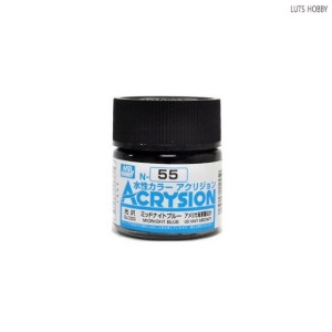 GSI 군제 Acrysion Mr.color N55 Midnight Blue (광택)