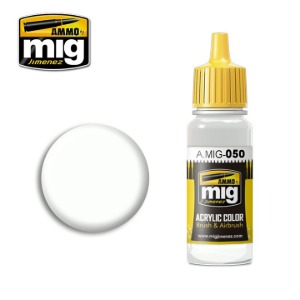 MIG AMMO MATT WHITE 17ml (CG0050)