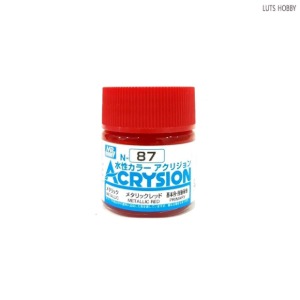 GSI 군제 Acrysion Mr.color N87 Metallic Red (메탈릭)