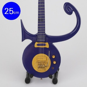 미니어쳐 악기 콜렉션 기타 모형 25cm 프린스 st 01