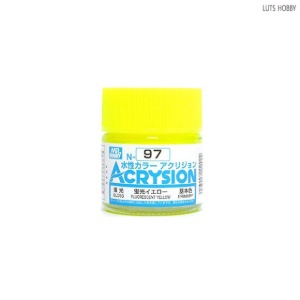 GSI 군제 Acrysion Mr.color N97 Fluorescent Yellow (광택)