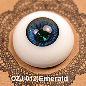 14mm OZ Jewelry NO012 Emerald
